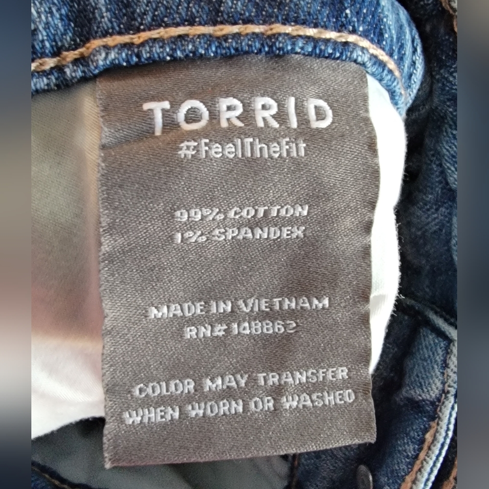 Torrid 20s Mid-rise Slim-Boot jeans, 20S - Picture 8 of 11